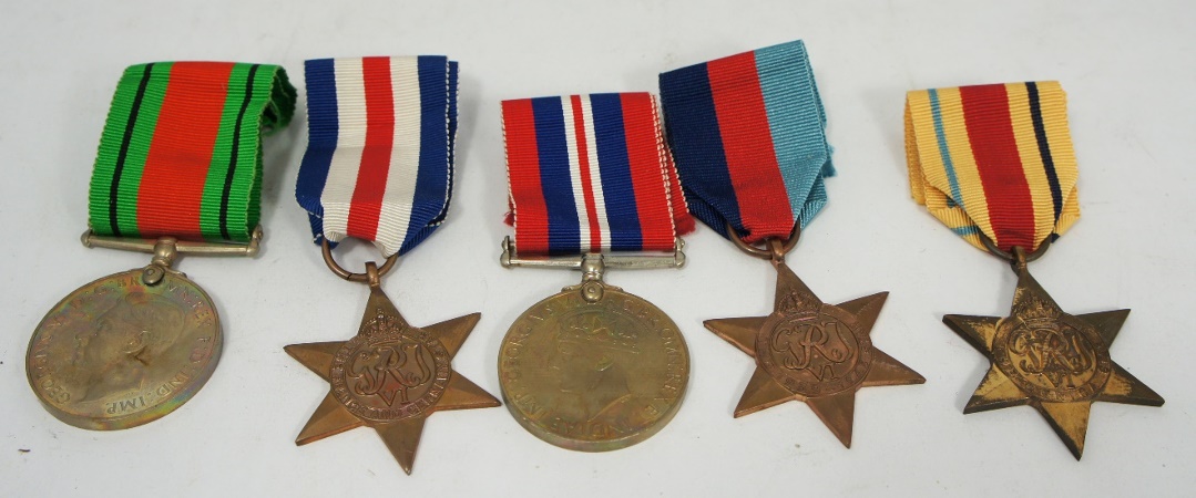 Second World War Medal group comprising 15a58f