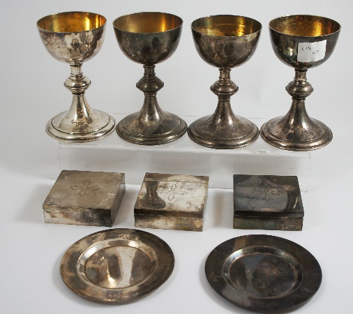 Military Issue Communion Goblets