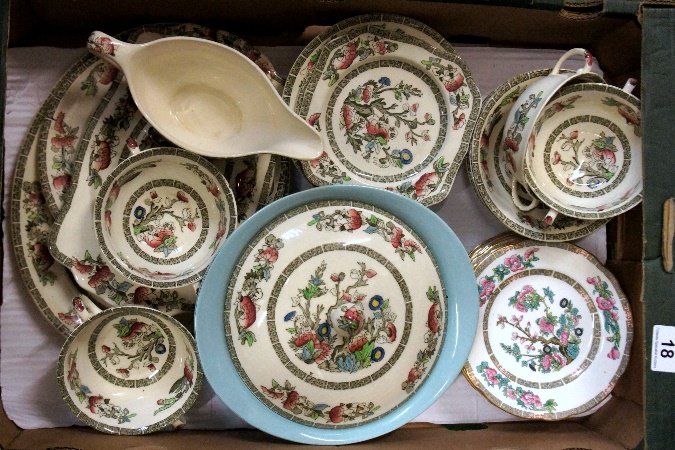 A collection of Duchess China Indian