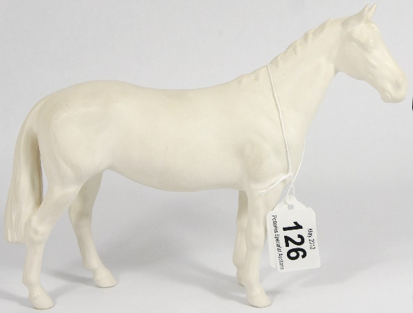 Beswick Huntsman's Horse White