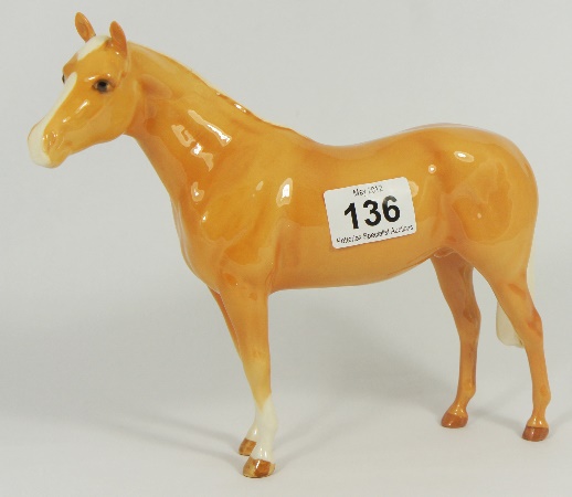 Beswick Thoroughbred Stallion 1772 Palomino