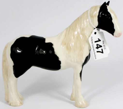 Beswick Vanner Pony (Piebald) JBH26