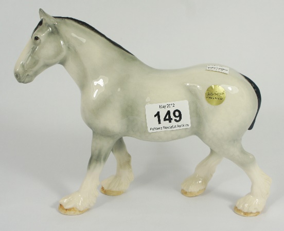 Beswick Clydesdale Grey 18 5cm 15a779