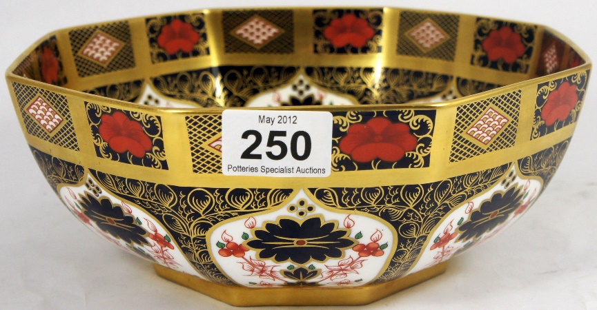 Royal Crown Derby Hectagonal Fruit 15a7dc