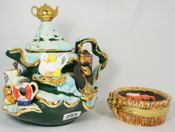 Paul Cardew Character Tea Pot Collectors 15a7fc