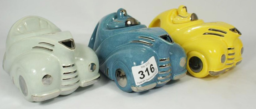 Cosmic Racing Car Tea Pots Andy 15a81b