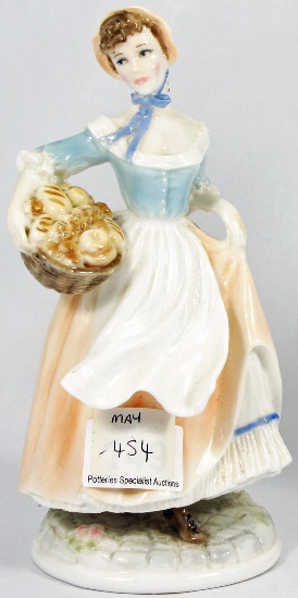 Royal Worcester Figure The Bakers Wife