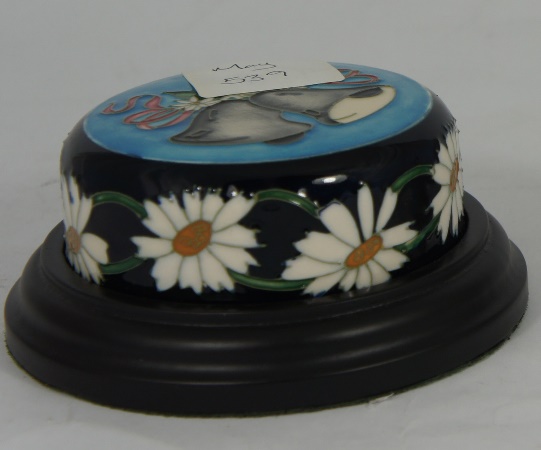 Moorcroft Paperweight in Wooden