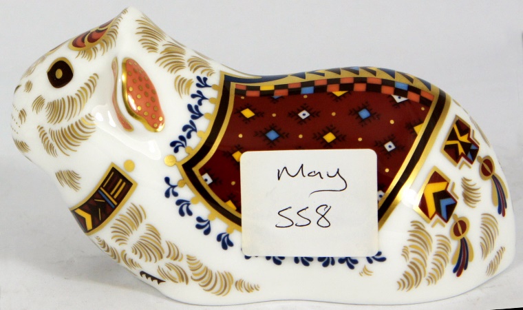 Royal Crown Derby Paperweight Guinea 15a8d8