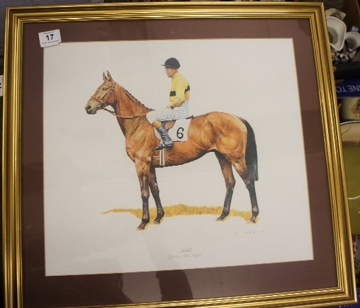 Framed and Mounted Print of Arkle