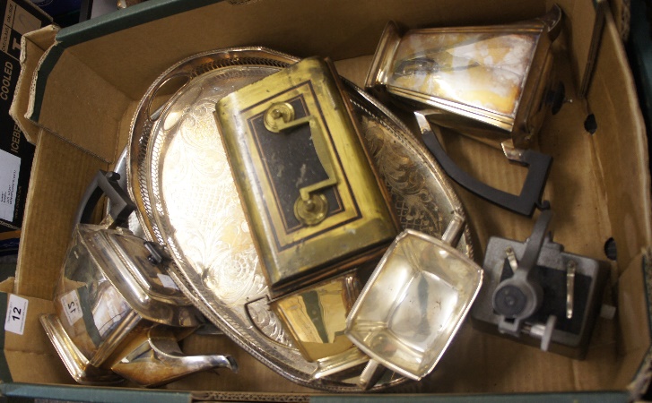 A 1930s EPNS Silver Plated 4 piece Teaset