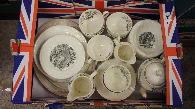 Wedgwood Rural England China Dinner 15a8f5