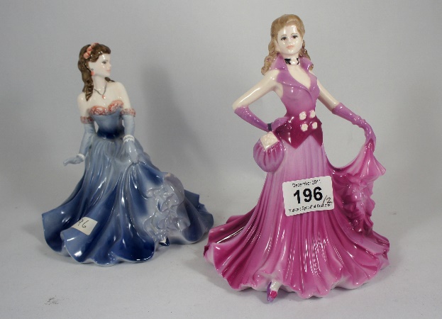 Coalport Figures Linda and Dorothy from