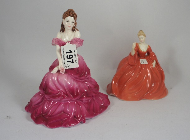Coalport Figures Mary and Natalie 15a95b