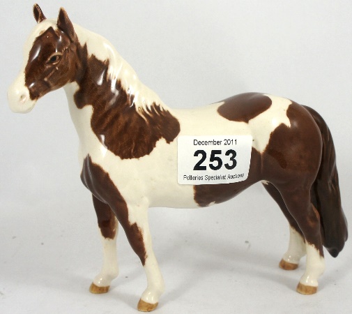 Beswick Skewbald Pinto Pony Model