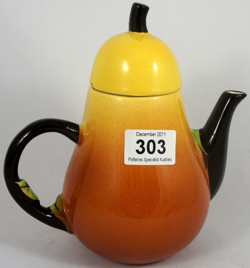 Carltonware Teapot as a Pear height