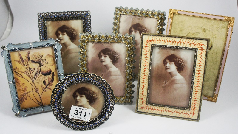 Eight Assorted Photo Frames (8)