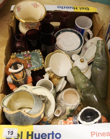 A collection of various Pottery and