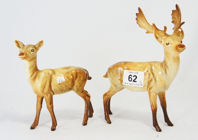 Beswick Stag 981 (small chip to antler)