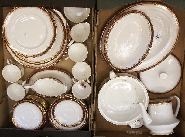 A collection of Paragon China dinner