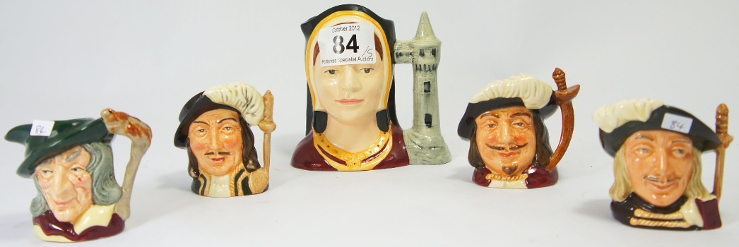 Royal Doulton Miniature Character Jugs