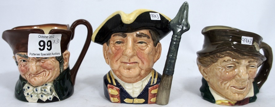 Royal Doulton Small Character Jugs 15aa77