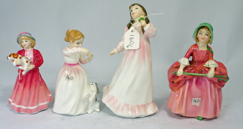 Royal Doulton Child Figures Flower 15aab0