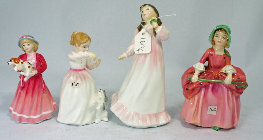 Royal Doulton Child Figures Flower for