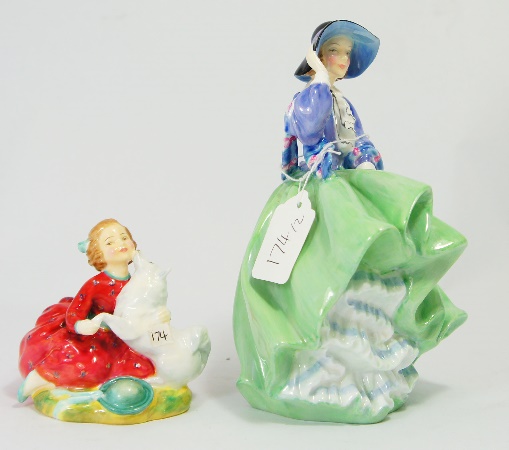 Royal Doulton Figure Top of the