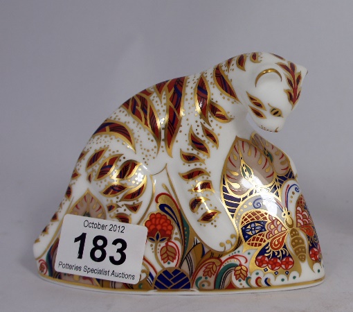 Royal Crown Derby Paperweight Bengal