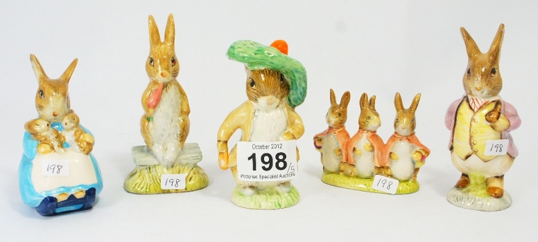 Beswick Beatrix Potter Figures Benjamin