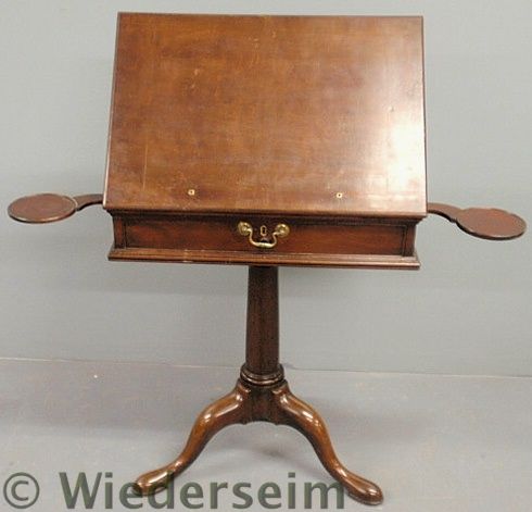 English mahogany writing desk c.1780