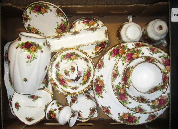 A Collection of Royal Albert Old