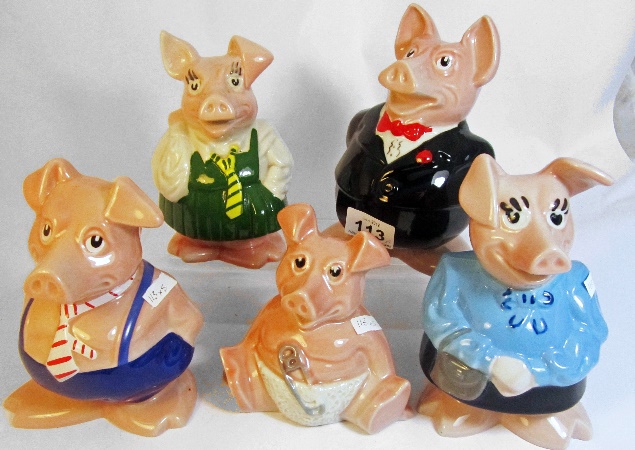 Wade set of Natwest Pigs to include