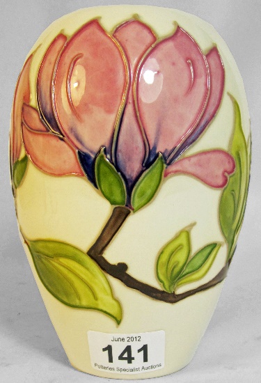 Moorcroft Vase decorated with Hibiscus