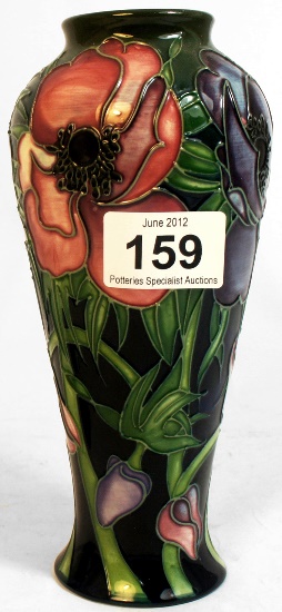 Moorcroft Tall Vase decorated with 1584ea