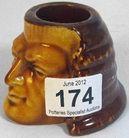 Doulton Burslem Treacle Glazed Ink Well