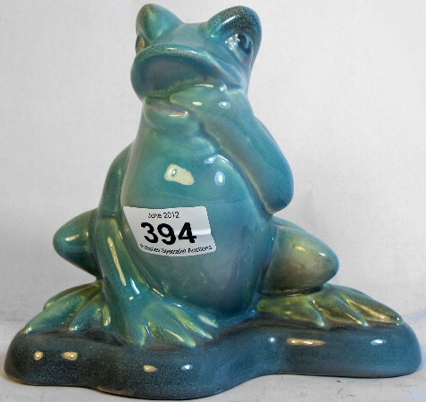 Beswick Frog Blue Glaze Model 368 158590