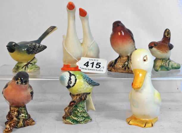 Beswick Pair of Geese 820 Duck with