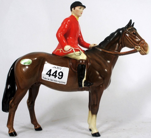 Beswick Huntsman on Brown Horse