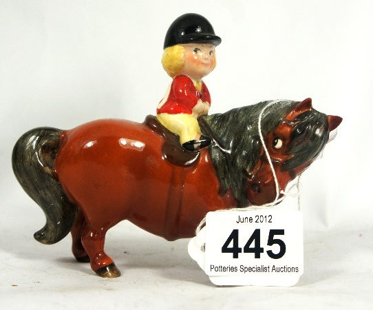 Beswick Thelwell Angel on Horseback