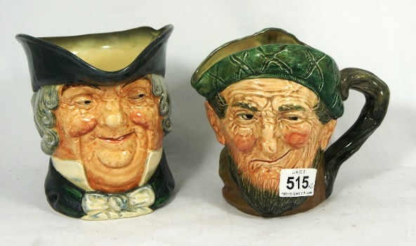 Royal Doulton Large Character Jugs