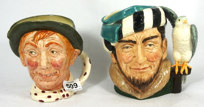 Royal Doulton Large Character Jugs Falconeer