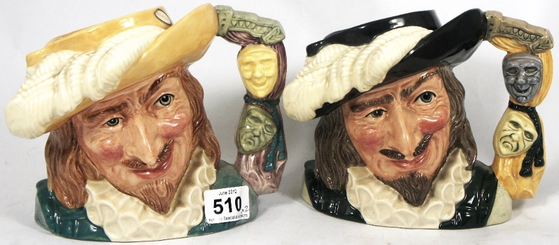 Royal Doulton Large Character Jugs