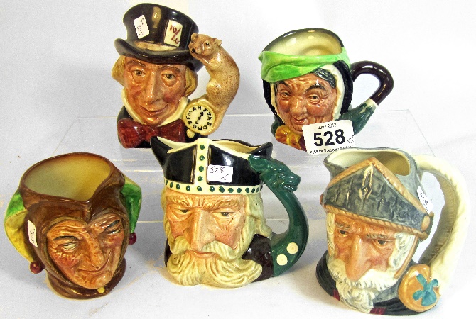 Royal Doulton Small Character Jugs 1585ff