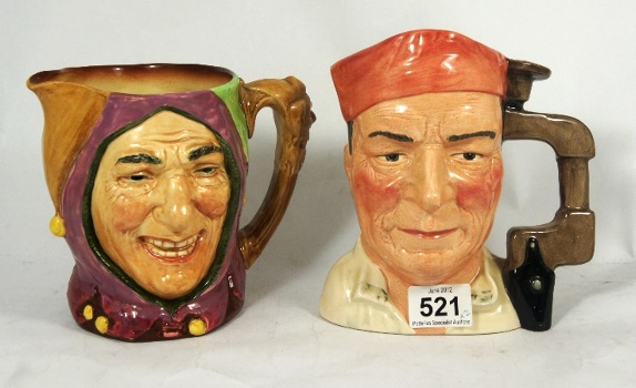 Royal Doulton Large Character Jugs Touchstone