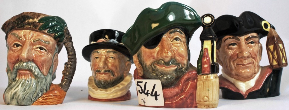 Royal Doulton Small Character Jugs