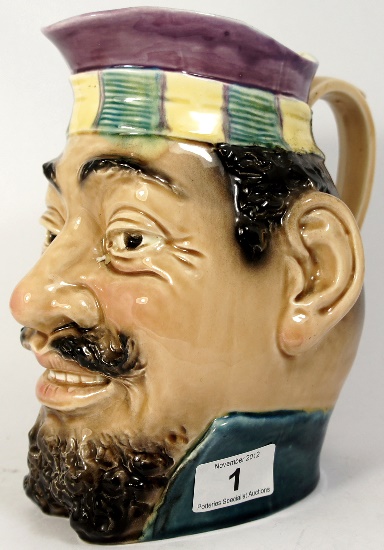 Sarreguemines Majolica Character 15876d