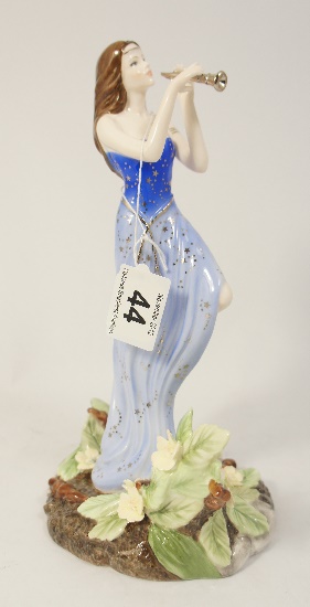 Coalport Figure Shakesperian Classical 15878b