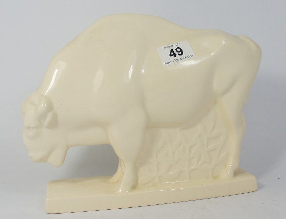 Wedgwood cream figure of a Bison 158790